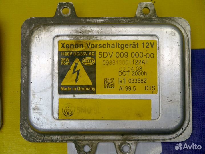 Блок розжига ксеноновой фары Фольксваген Туарег 20