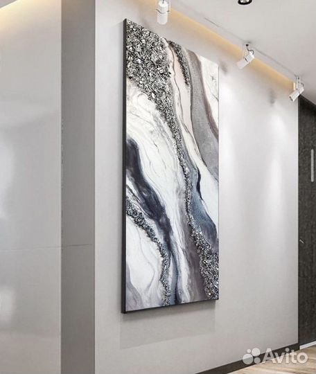 Интерьерная картина из эпоксидной смолы