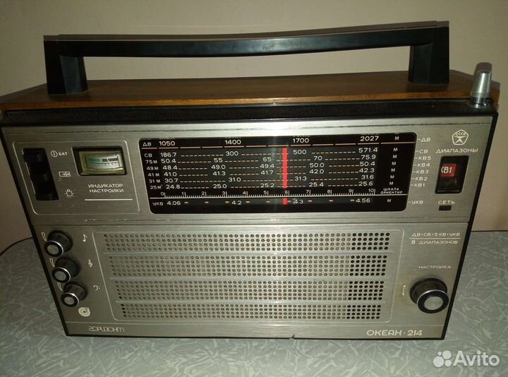 Радиоприемник Океан - 214, СССР отличное состояние