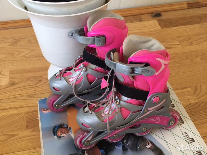 Роликовые коньки детские 30-33размер