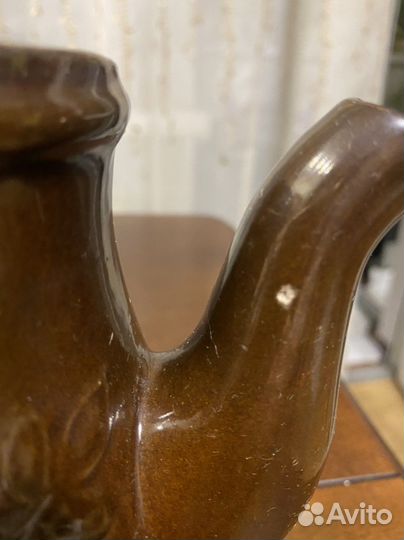 Фарфоровый и керамич кувшины СССР графин колба