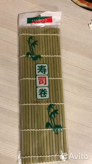Циновка макису, бамбуковый коврик, набор для суши