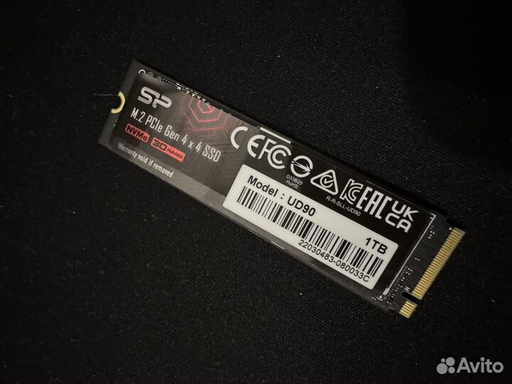 Ссд м2 nvme 1tb SP UD90