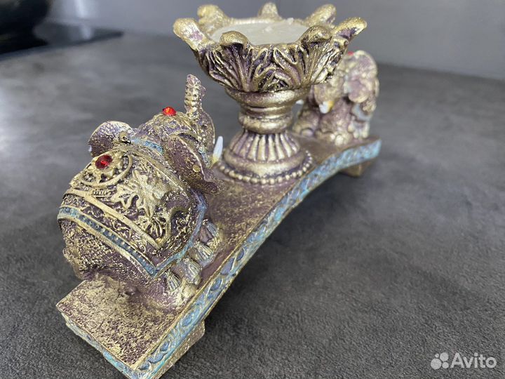 Статуэтка слоны пластик