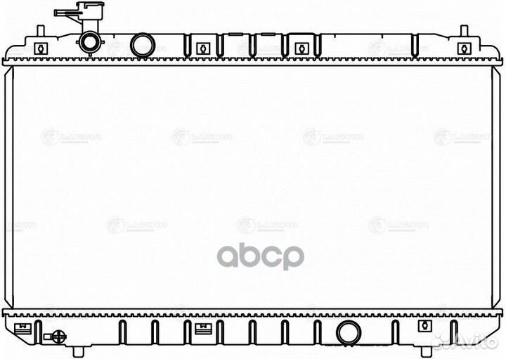 Радиатор охлаждения Lifan X60 (11) 1.8i M/A