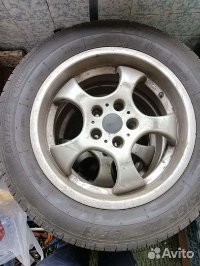 Колеса в сборе r17 летние за 4колеса