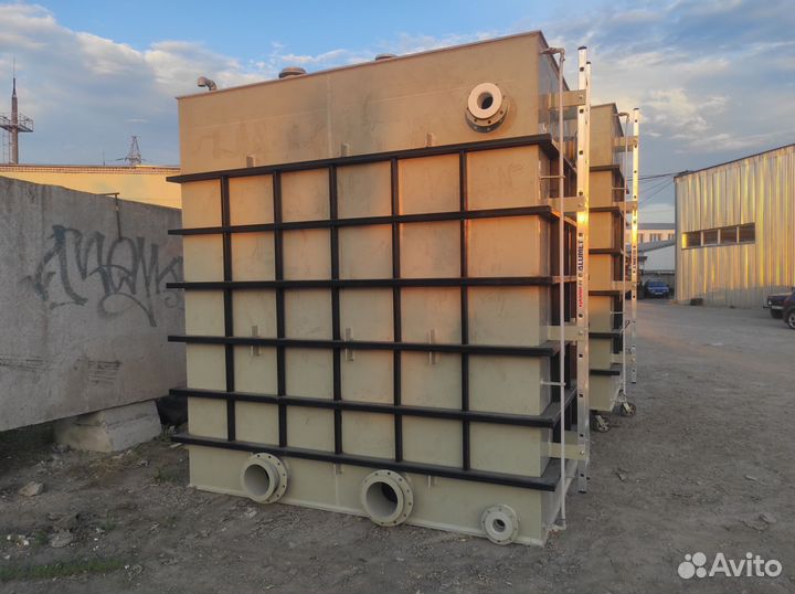 Прямоугольная емкость пластик, от 5000 литров