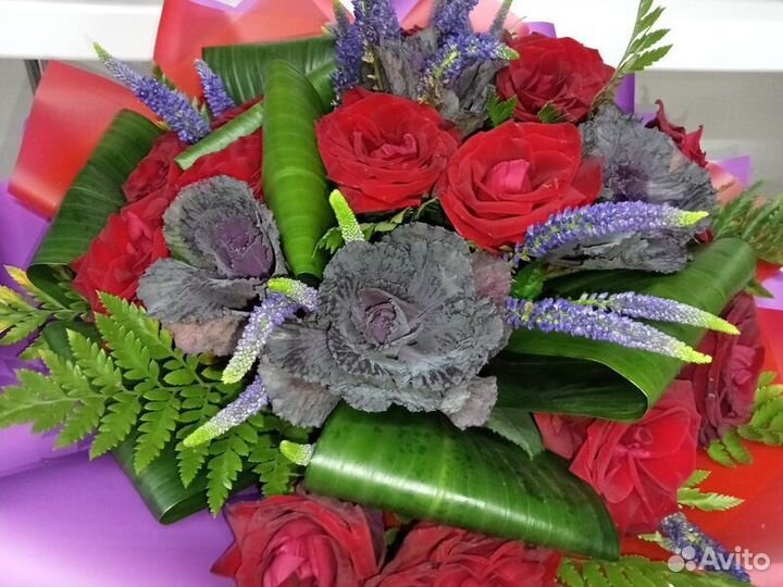 Тюльпаны, Герберы, Розы с доставкой до двери