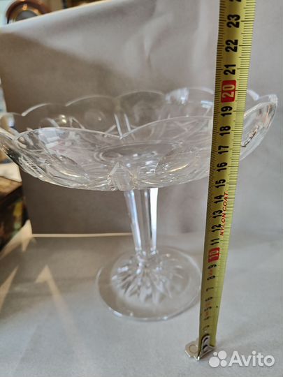 Ваза хрусталь