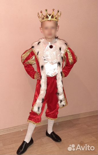 Карнавальные костюмы: король и принц (прокат)
