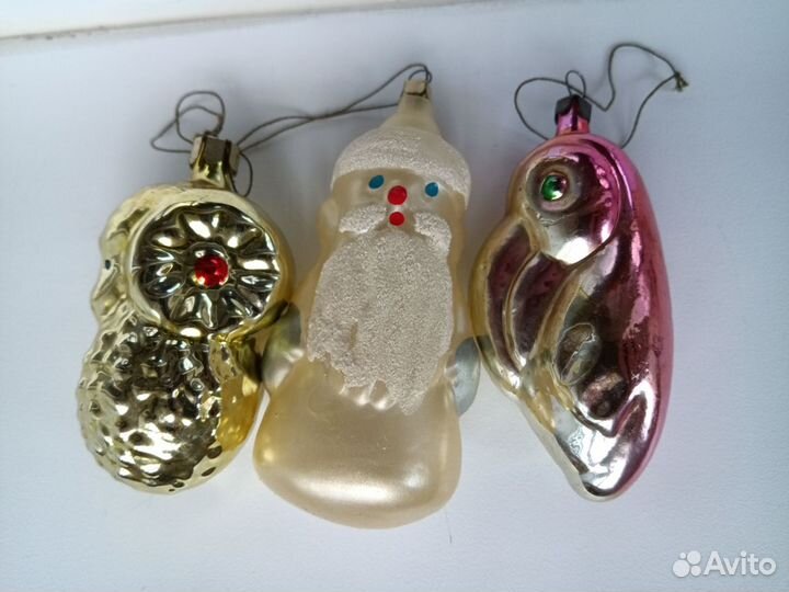 Елочные игрушки СССР