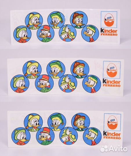 Дональд и его друзья на Сафари 1989 г. Киндер