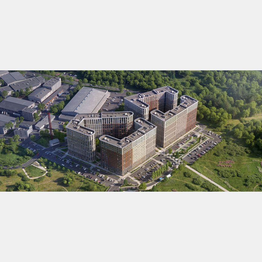 2-к. апартаменты, 59,5 м², 12/16 эт.