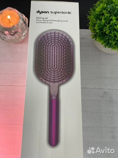 Набор расчесок dyson (щётка + гребень)