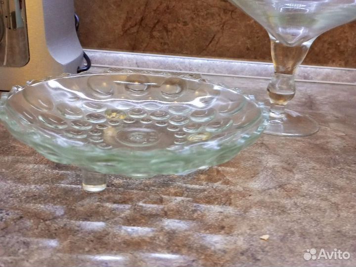 Вазы для фруктов на ножке СССР