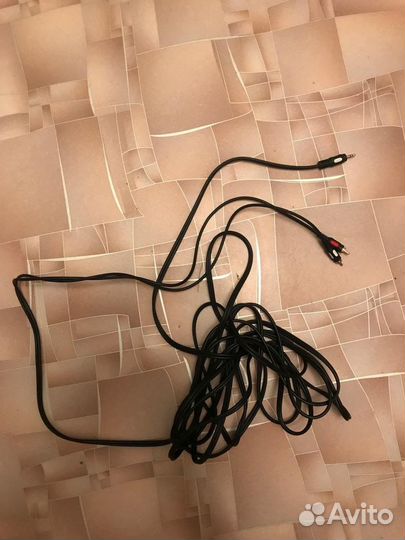 Кабель Audio MiniJack (3.5mm) - 2*RCA, 6 метров