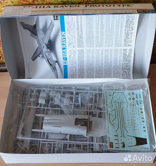 Модель EF-111A raven, Hasegawa №00719, М 1/72