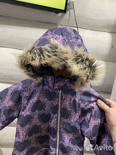 Зимний комбинезон для девочки