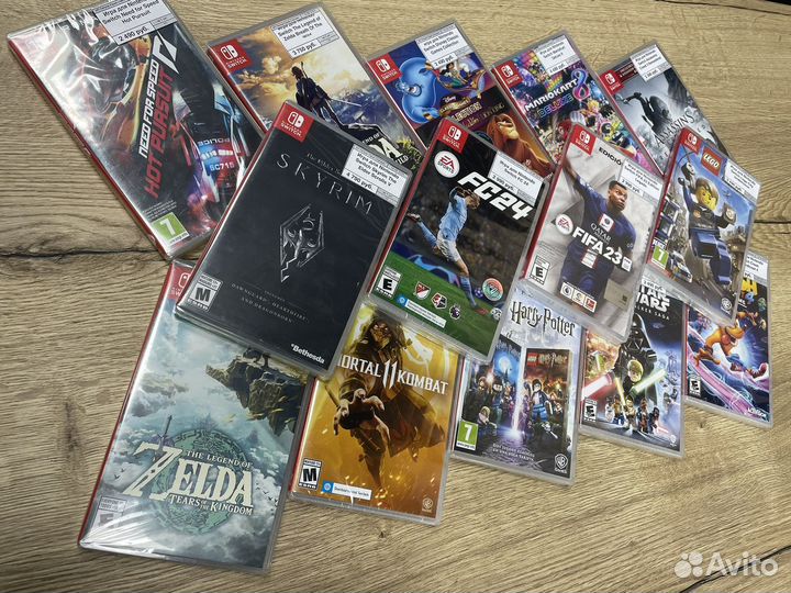 Lego Harry Potter все части для Nintendo switch