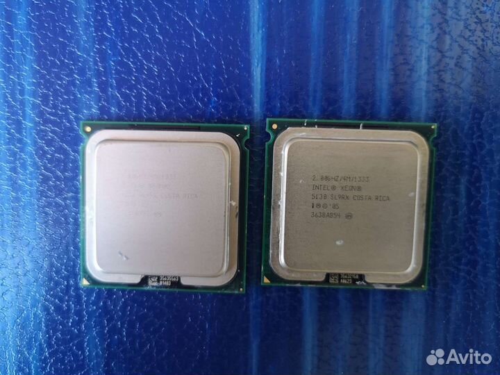 Процессор Intel Xeon 5130, пара
