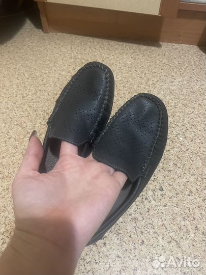 Мокасины для мальчика, школьные, размер 33