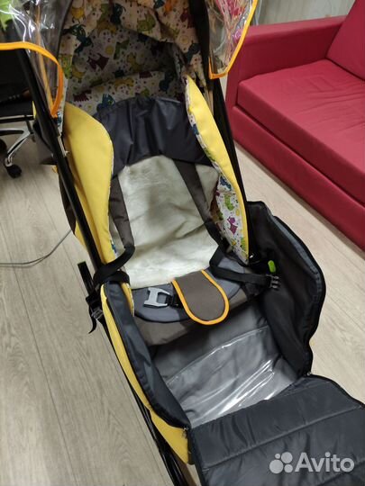Санки коляска galaxy