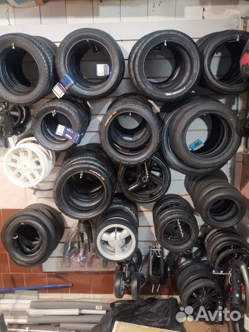 Покрышки и камеры для детской коляски