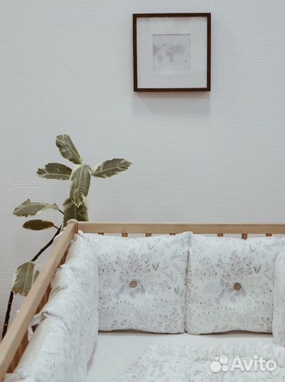 Бортики в детскую кроватку