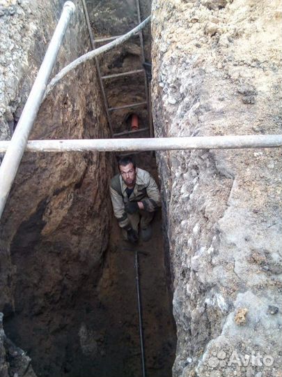 Водопровод, канализация.Врезка в магистраль