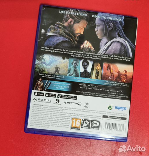 Игра для ps5 Banishers ghosts of new eden