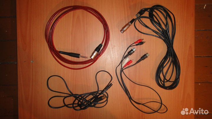 Инструмен-е, Микрофонные Аудио кабеля