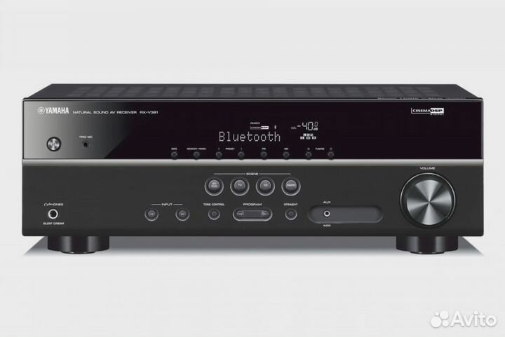 Ресивер Yamaha RX-V381 + 2 колонки Yamaha NS-F150