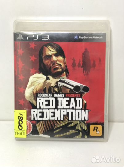 Диск Red Dead Redemption с манулом для PS3