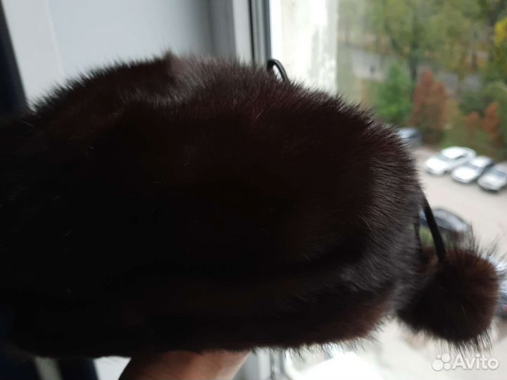 Берет женский норковый