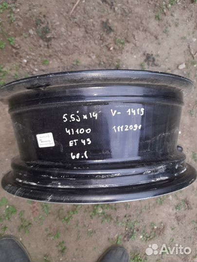 Диски литые r14 4 100 бу