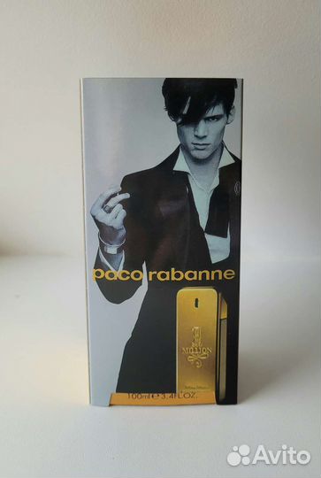 Новый 1 million Paco Rabanne 100ml eau de toilette