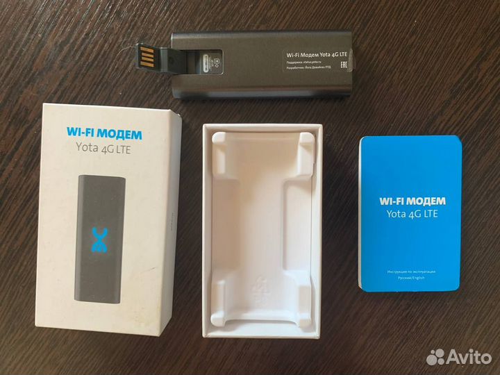 Wi fi модем Yota 4G LTE