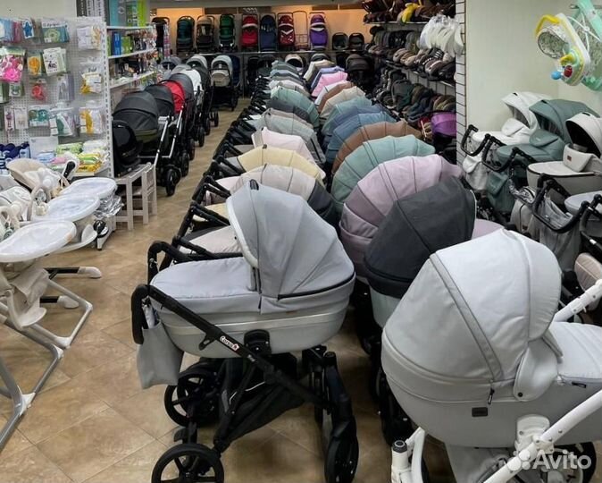 Коляска 2в1 (Riko Basic) montana коричневый