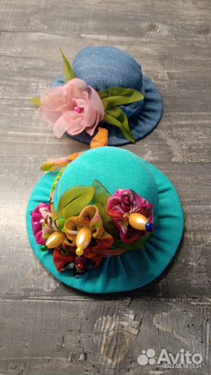 Шляпка игольница