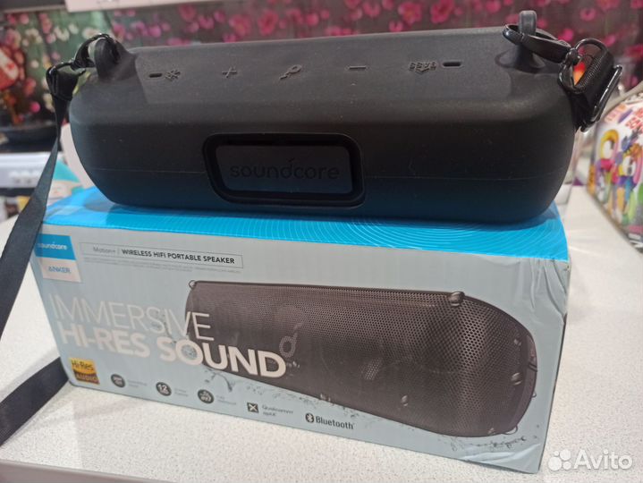 Портативная колонка anker sound core motion+