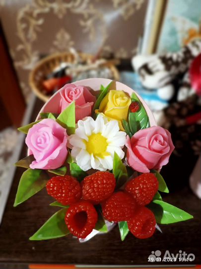 Букеты из мыла ручной работы