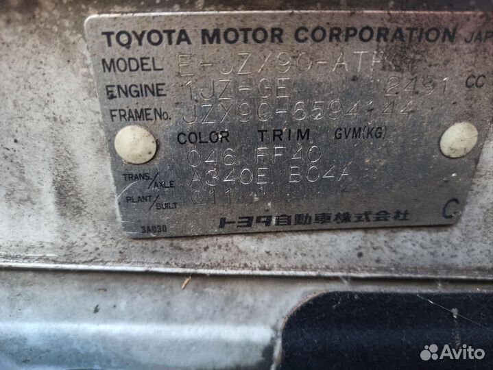 Двигатель 1jz ge