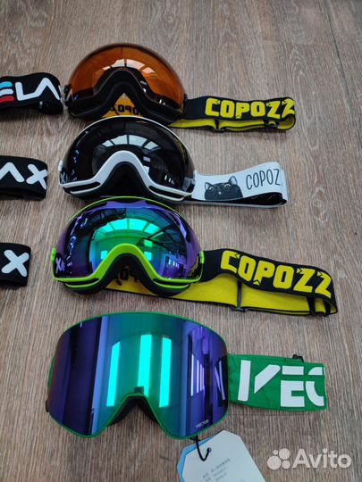 Горнолыжные очки, горнолыжная маска, сноуборд