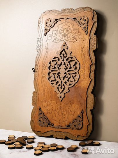 Нарды ручной работы новые 50см