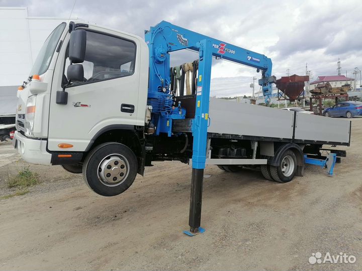 JAC N80 с КМУ, 2017