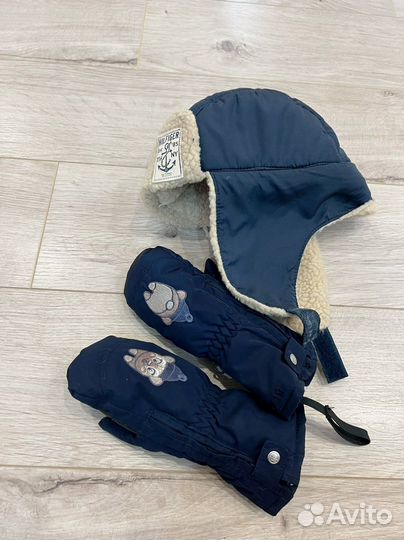 Шапка ушанка tommy hilfiger краги poivre blanc