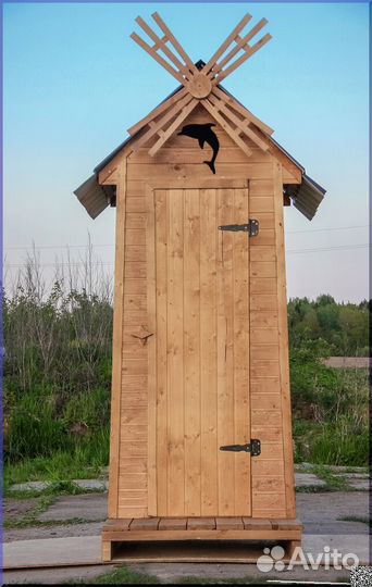 Дачный туалет с установкой TOP230