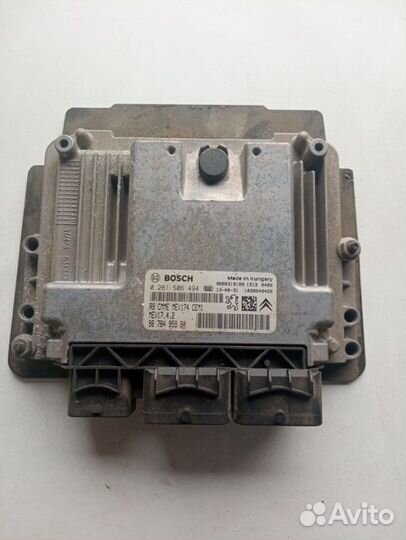 Электронный блок управления двигателем Peugeot