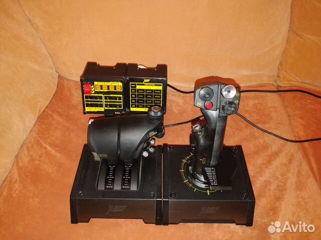 Джойстик saitek x65f pro flight combat system купить в Москве ...