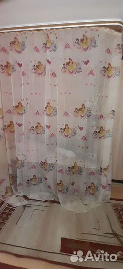 Шторы тюль б/у